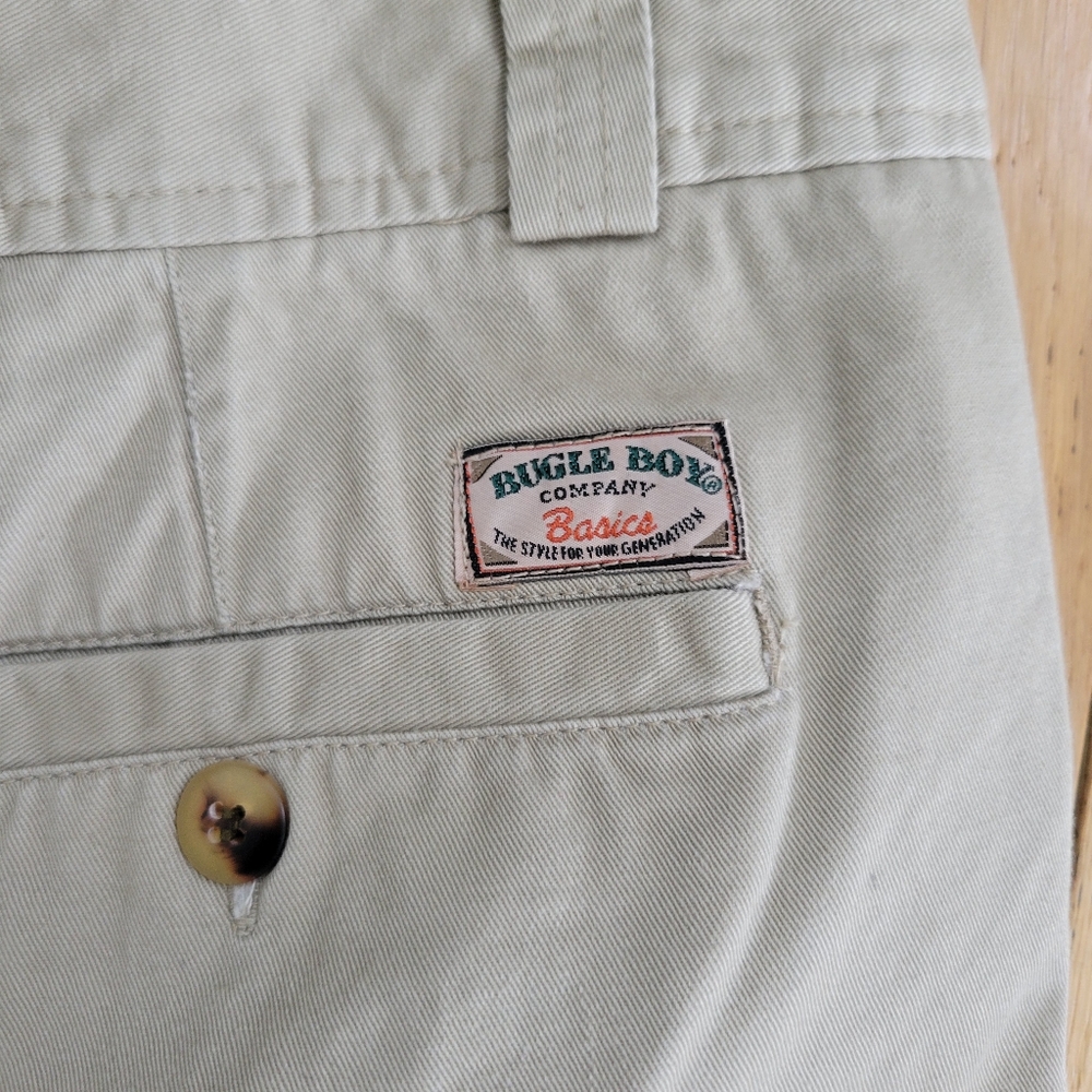Vintage Bugle Boy Basic Pants 38/30 - image 8